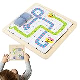 Puzzle-Brettspiel, Labyrinth-Brettspiel, Familienbrettspiele aus Holz,...