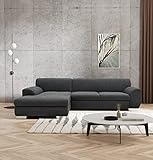 DOMO. Collection Nika Eckcouch in L-Form, Sofa Eckgarnitur, Moderne...