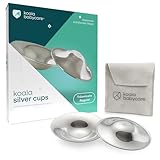 Koala Babycare Silberhütchen - 2 Stück - Standardgröße Silber...
