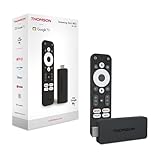 THOMSON Streaming Stick 140, Google TV, 4K UHD, Sprachsteuerung, Voice...