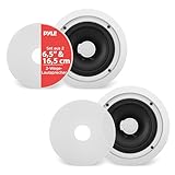 Pyle Deckeneinbaulautsprecher, 250W- Deckenlautsprecher, 16.5cm-...