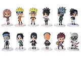 CosplayStudio Naruto Chibi Mini Figuren Set | PVC Chibi Actionfiguren | 6,5...