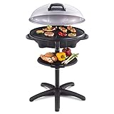 Cloer 6789 Barbecue-Grill, Indoor & Outdoor, Standgrill & Tischgrill mit...