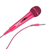 RockJam Karaoke Microphone Wired Unidirectional Dynamic Microphone with...