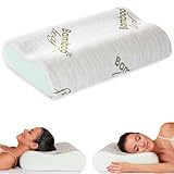 Orthopädisches Nackenstützkissen Memory Foam Kopfkissen Nackenkissen...