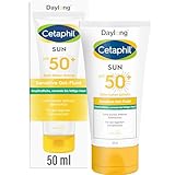 CETAPHIL SUN Sensitive Gel-Fluid SPF 50+, 50ml, Sonnenschutz für...