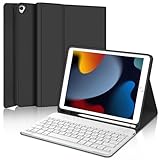 IVEOPPE iPad Tastatur Mit Hülle (9./8./7. Generation), Magnetisch...