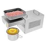 MEELRYD 800W Automatische Ölpresse, 0-250℃ Öl Pressmaschine Elektrische...