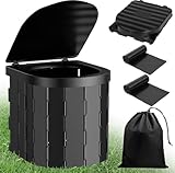 ITMNMNL Campingtoilette,Camping Toiletten,Mobile Toilette max 150 kg...