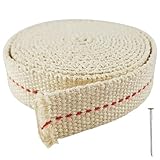 CZ Store Lampendocht |2 M X20 MM Baumwollrolle für Petroleumlampe,...