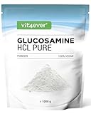 Glucosamin HCL Pure - 1000 g (1 kg) reines Pulver ohne Zusätze - Aus...