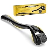 Bartroller 0,5 mm – Derma-roller mit 540 Titan-Nadeln für Bartwuchs &...
