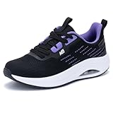 GOOBON Walkingschuhe Damen Arch Support Orthopädische Plantarfasziitis...