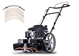 Scheppach Wiesenmäher Hochgrasmäher Benzin Black Edition HMP161-56B...