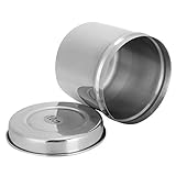 ZAWELIYO Wattebauschbecher aus Edelstahl für den Heimgebrauch Im...
