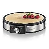 Cloer 6630 Crêpes-Maker, für süße oder herzhafte Crepes mit 30 cm Ø,...