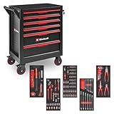 Original Einhell Werkstattwagen 149-tlg. (70 Bits, 11 Ringgabelschlüssel,...