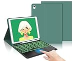 IVEOPPE iPad Tastatur Mit Touchpad Und Hülle Für 9./8./7. Generation,...