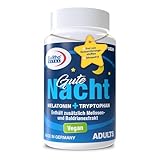 Gute Nacht | Mit natürlichem Melatonin, Tryptophan, Melissen- und...