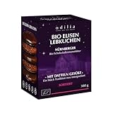 Odilia Nürnberger Bio Elisen Lebkuchen gemischt: Vegan & Ohne Zuckerzusatz...