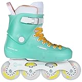 Powerslide Inline Skates Zoom Baby Blue 80, Unisex für Herren und Damen in...