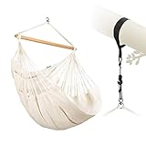 LA SIESTA® Habana Baumwoll Hängesessel & Baum- & Pfosten-Befestigung -...