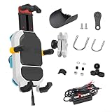 SPORTARC 15W Kabellose Handyhalterung für Motorräder, ideal für...
