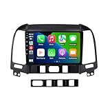 Generisch Auto-GPS-Navigationsrückwärtsbildbildschirm Für Hyundai Santa...