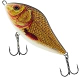 Salmo Slider Jerkbait Wobbler, Salmo Farben:Supernatural Golden Crucian,...