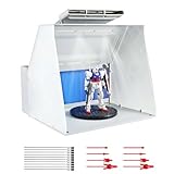 ABEST Airbrush Absauganlage, einstellbares leistungsstarkes Gebläse und 4...