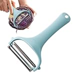 Kohlreibe - Küchengerät für Kohlschneiden und Schälen - Gemüseraspel...