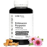 Echinacea 7500 mg. 180 vegane Kapseln für 6 Monate. Echinacea...