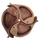 Generisch Vorspeisenplatte In Fischform, Wurstwidrigkeit, Holzfischplatte,...