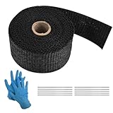 5M Hitzeschutz Auspuff Band, Motorrad Auspuff Auspuffband, Hitzeschutzband...