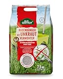 Allflor Rasendünger mit Unkrautvernichter - 8 x 7,5 Kg - Vernichtet...