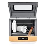 WFIETN - 3-Reinigungsmodi Tragbarer Geschirrspüler, 800W 220V...