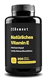 Natürliches Vitamin E (D-Alpha-Tocopherol), 400 IE bioaktives Vitamine E...