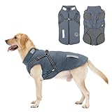 Hundemantel, Winter Hundejacke Wasserdicht Winddichte mit bauchschutz,...