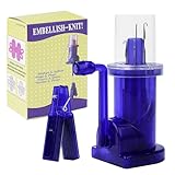 LetCart Handstrickmaschine,Mini Handbetriebene Strickmühle Maschine,...