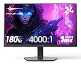 Minifire 24 Zoll 180Hz Gaming Monitor - 1ms (MPRT) mit FHD 1080p PC Monitor...