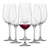 SCHOTT ZWIESEL Bordeaux Rotweinglas Classico (6er-Set), klassische...