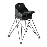 Deryan Pop 'N Sit Hochstuhl – Ausklappbarer Hochstuhl inklusive Reitsitz...