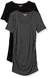 Amazon Essentials Damen Kurzärmeliges Umstands-T-Shirt mit U-Ausschnitt...