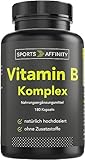 Sports Affinity - Hochdosiertes Vitamin B-Komplex - Vitamin B1 B32 B3 B5 B6...