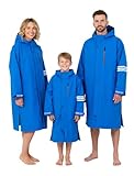 Owntop Wasserdichter Wickelmantel für Kinder - Winddicht Übergroßer...
