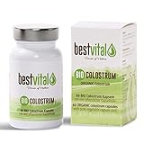 BIO Colostrum - 60 Kapseln [400mg/Stück] | 100% Erstmilch aus DE/AT |...