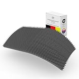 PolySound Noppenschaumstoff Schallschutzmatte - 200x100x2 cm, Akustikpaneel...