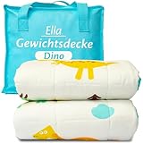 Ella Gewichtsdecke Kinder 2,4 kg 90x120 cm – Therapiedecke, für...