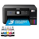 Epson EcoTank ET-2850 A4-Multifunktions-Wi-Fi-Tintentankdrucker, mit einem...