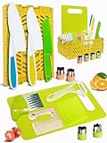 Kinder Küchenmesser Set, inkl. Kochmesser Obstmesser Schäler...